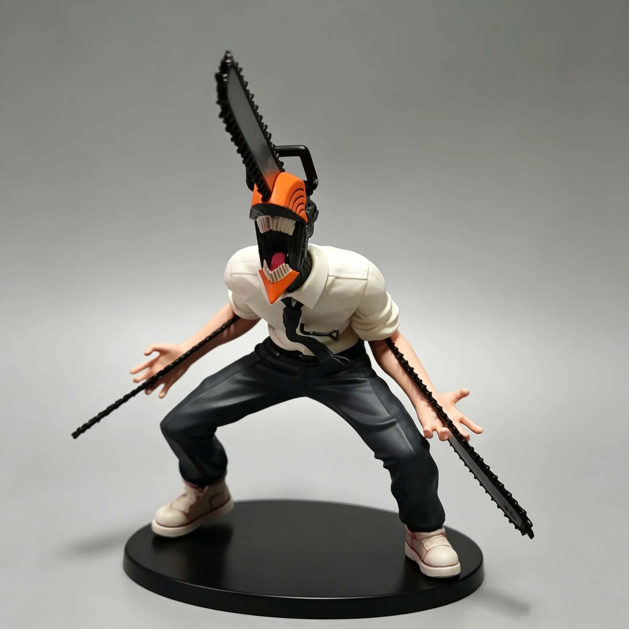 19cm Chainsaw Man Denji Anime Figure Denji/Power Action Figure 1560 Chainsaw Man Denji Figurine Adult Collectible Model Doll Toy