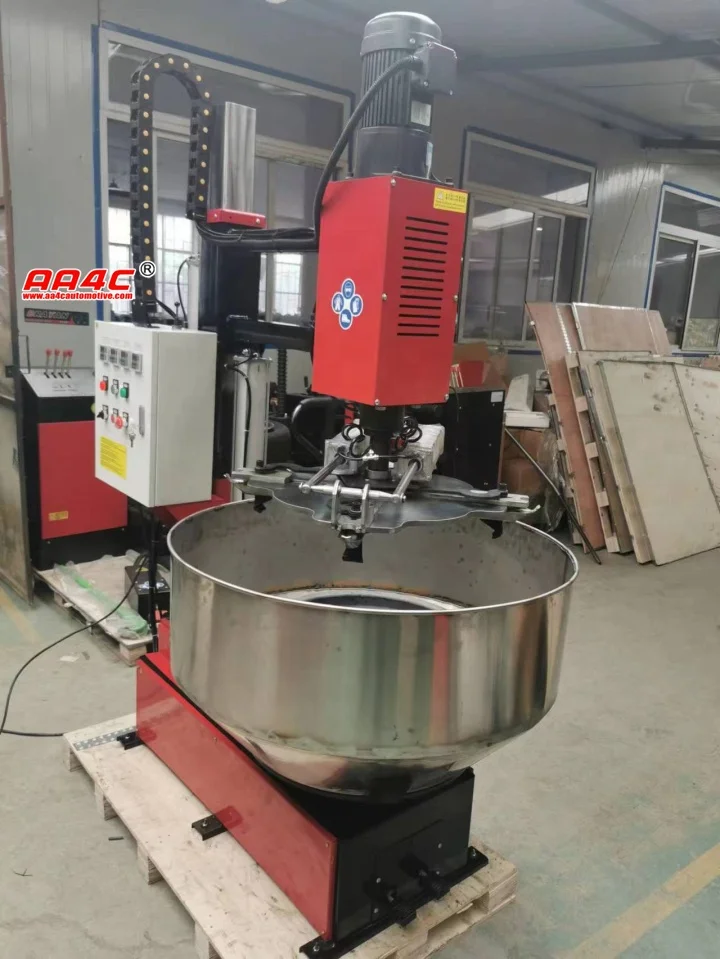 AA4C Rim Polishing Grinding Cleaning Machine AA-RPM66B Vertical Up/down for 2 INCHES  Rim