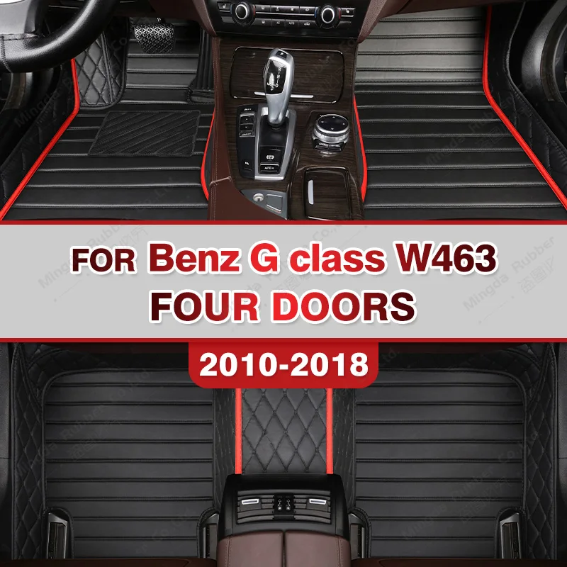 

Car Floor Mats For Benz G W463 2010-2012 2013 2014 2015 2016 2017 2018 Custom Auto Foot Pads Carpet Cover Interior Accessories