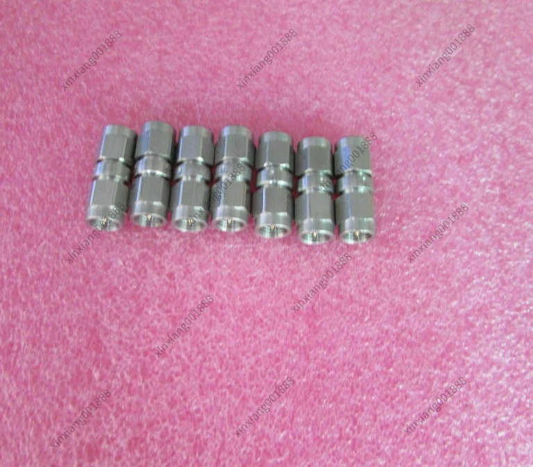 For SMA-SMA Male to Male Adapter DC-18GHz Stainless Steel RF Microwave Test Connector 5Pcs