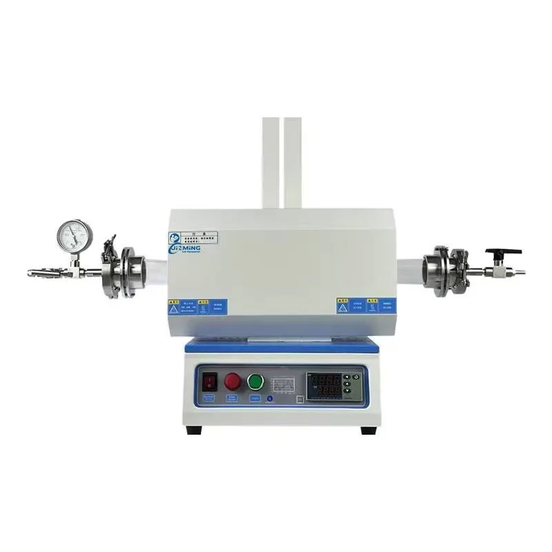 

Laboratory High Temperature 1100C Quartz Vacuum Mini Tube Furnace