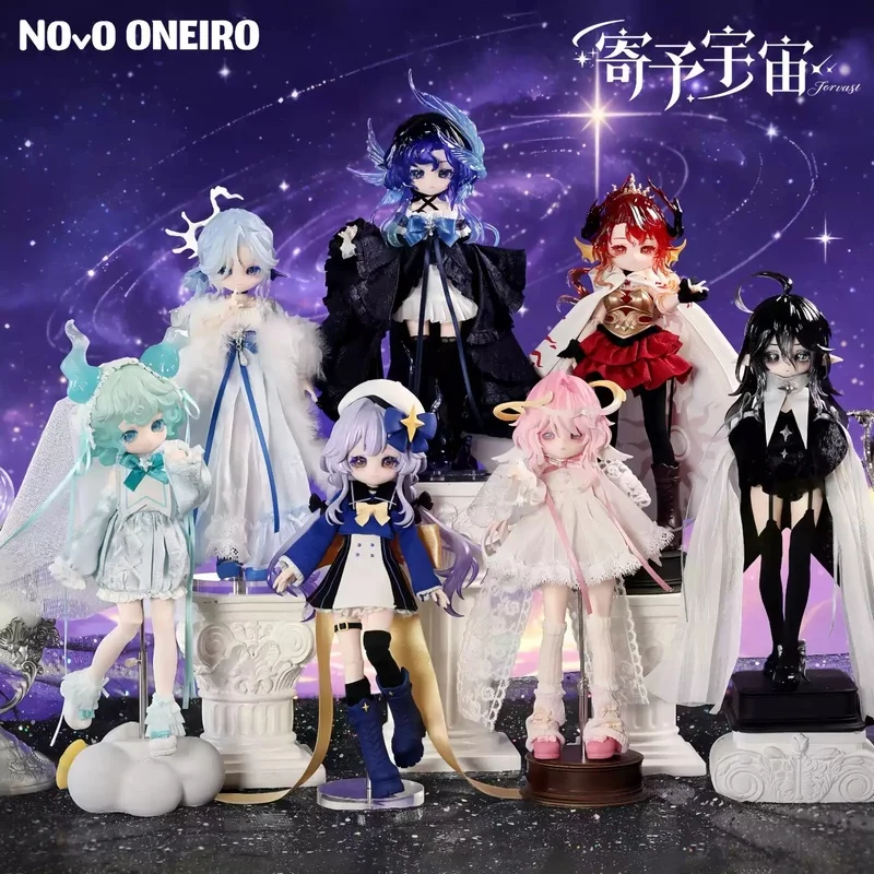 NOVO ONEIRO 1/8 BJD Action Figure Blind Box Collectible Fashion Doll Desktop Ornament Creative Gift For Adult Anime Fans