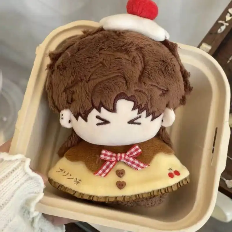 Only Clothes Cute Pudding For 10cm Cotton Doll Clothes Set Fit For Animal Star Hammer Body Types Stuffed Doll Pendant Clothes