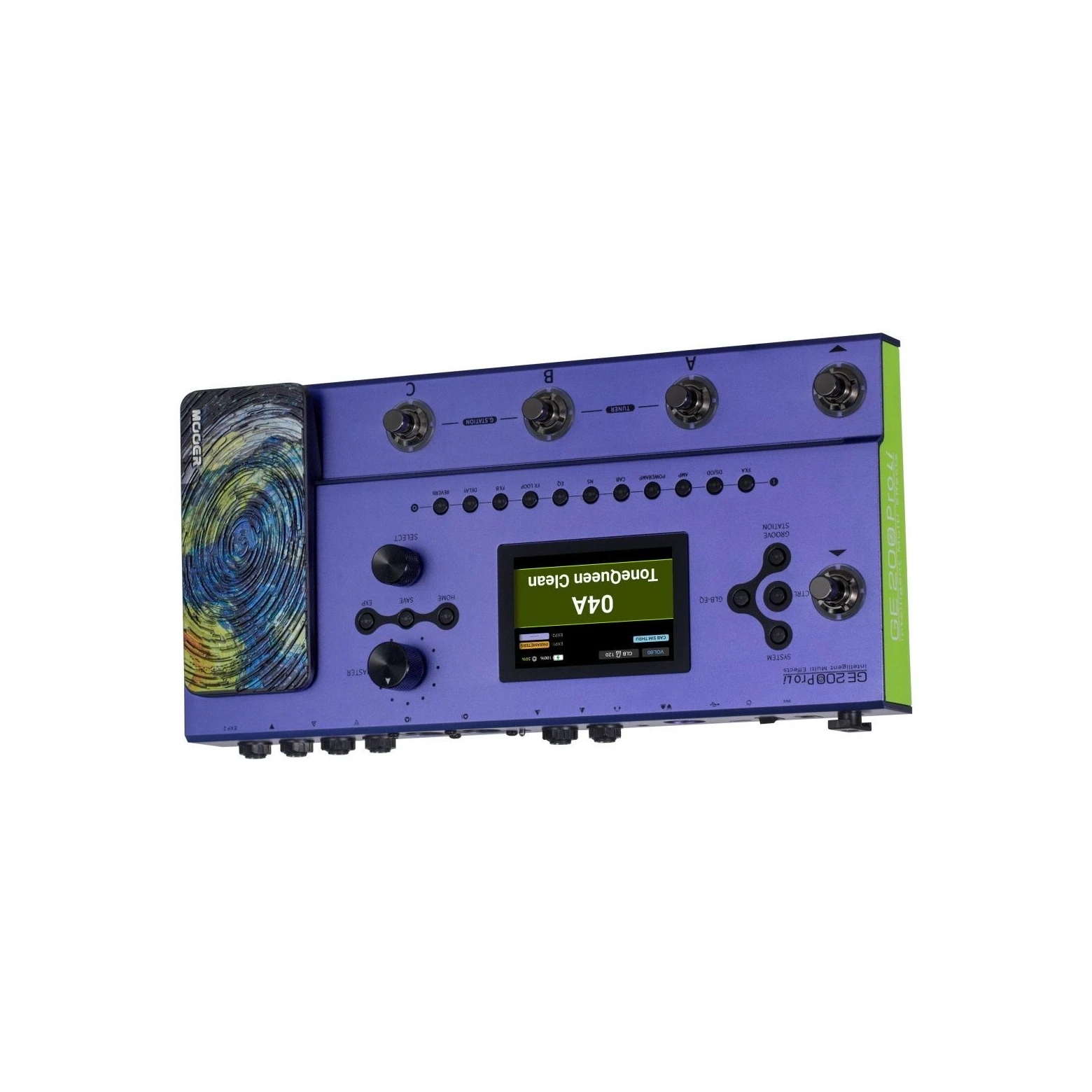 دواسات Mooer GE200 Pro Li Amp متعددة التأثيرات معالج الجيتار تأثيرات الجيتار الكهربائية دواسة متعددة التأثير لـ GE200Pro Li #3