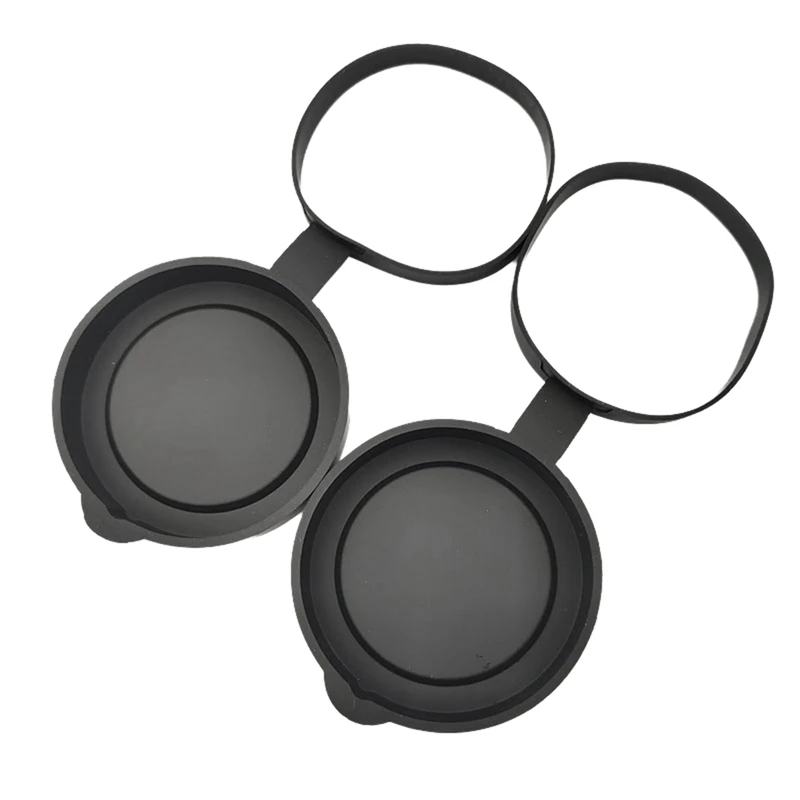 

Крышка объектива, 2 шт., бинокль, защитная резиновая крышка объектива, бинокль, лучшая защита 52-55 мм