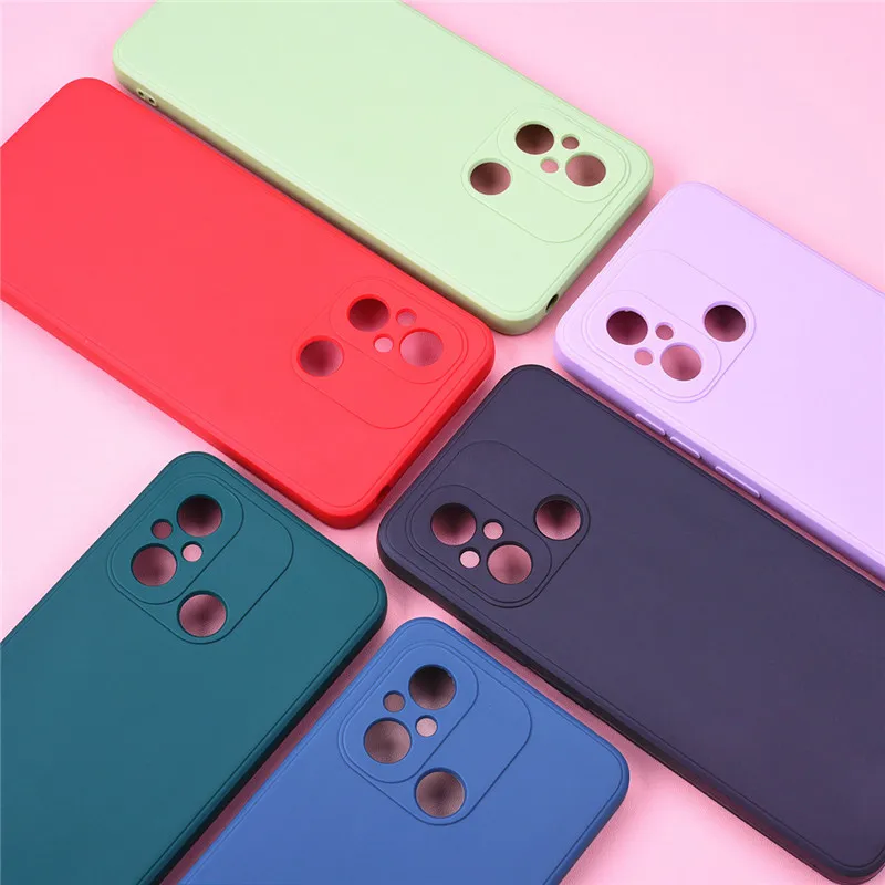 Silicon Case For Xiaomi Remdi Note 12 11 10 Pro 10s 11S 12S A1 A2 Plus Case Redmi 12 10 9 9A 9AT 9C 9T 10A 10C 12C Back Cover 5G