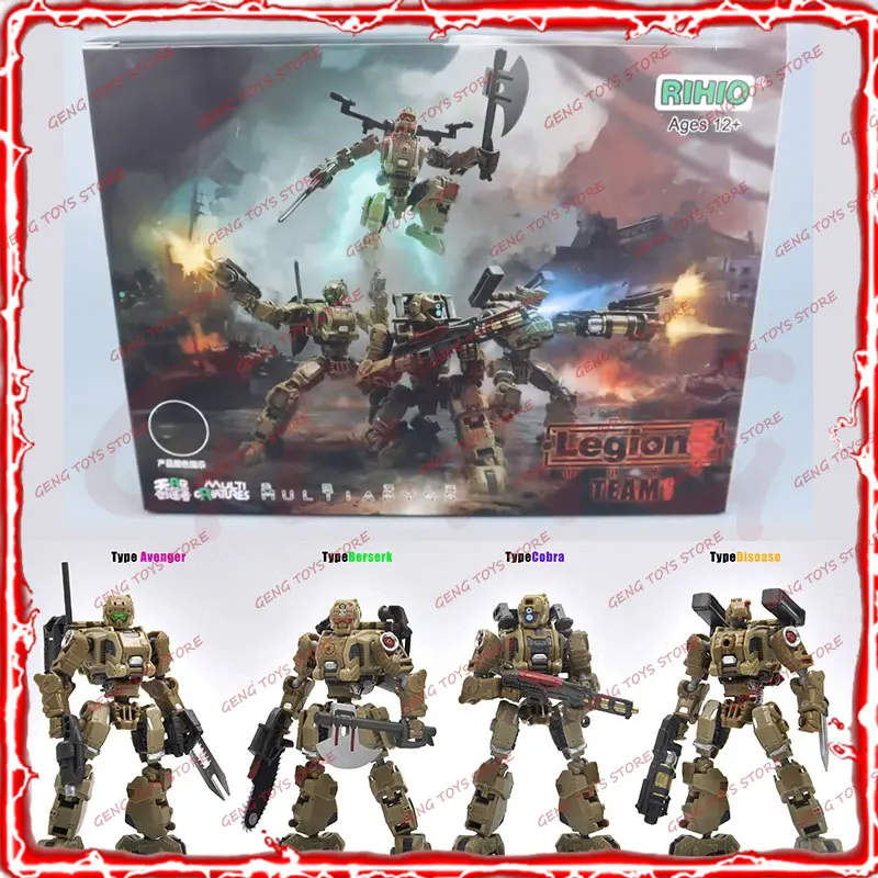 

Новинка в наличии RIHIO Infinite Depth Series Infinite Creator LegionS Aseembly Model Kit Коллекция Mecha Украшения Модель Наборы игрушек