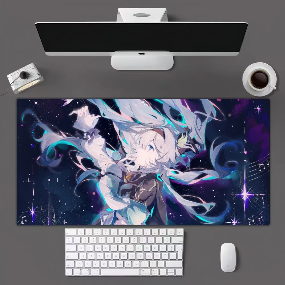 Game Honkai Star Rail Firefly Mousepad Mousepad Gamer Mouse Pad Size For Office Long Table Mat