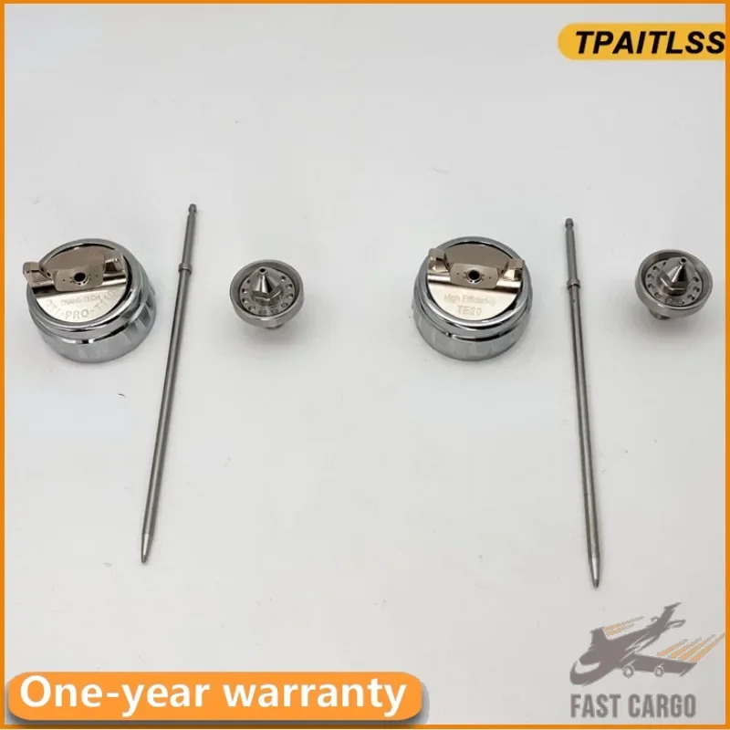 1.3/1.8MM Spray Gun Nozzle Kit T110/TE20 PRO LITE Nozzle Needle and Nozzle Cap Set for PRO LITE Spray Gun
