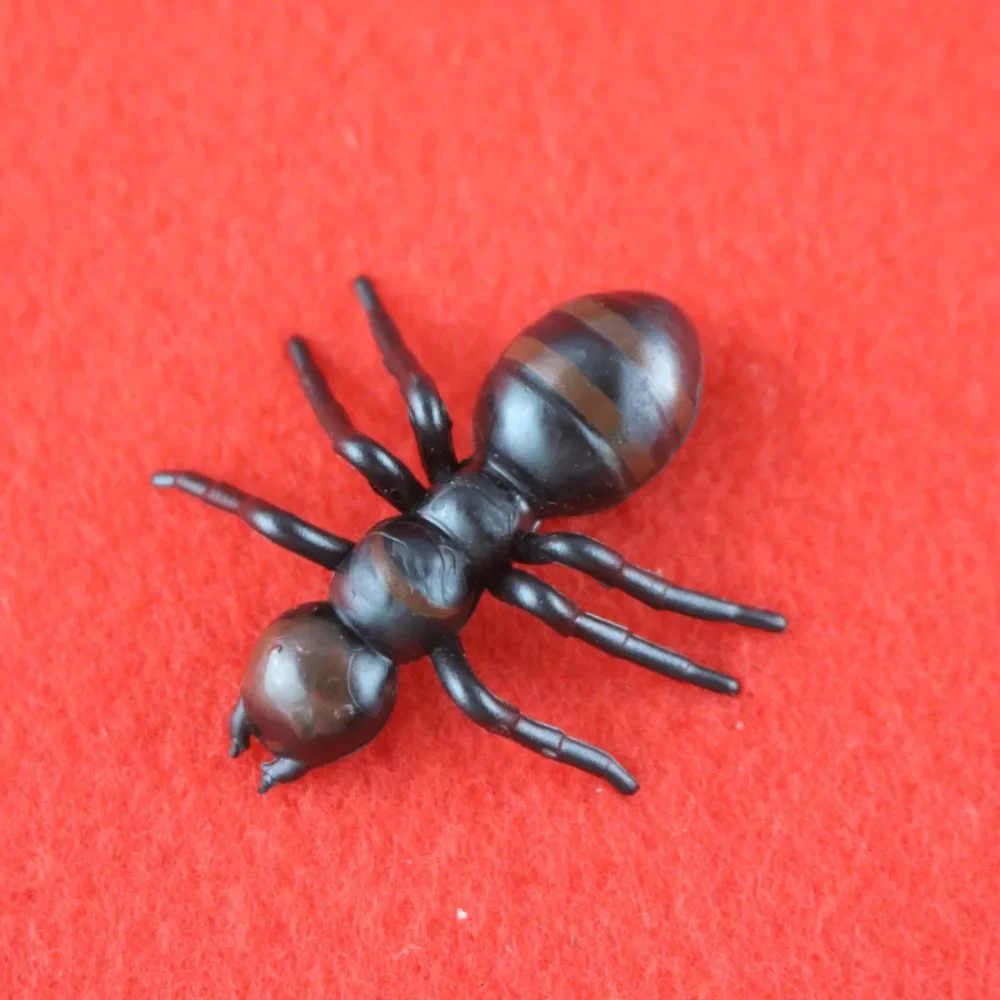 Easter Plastic Black Simulation Big Ants Small Insects Accessories Halloween Trick Props