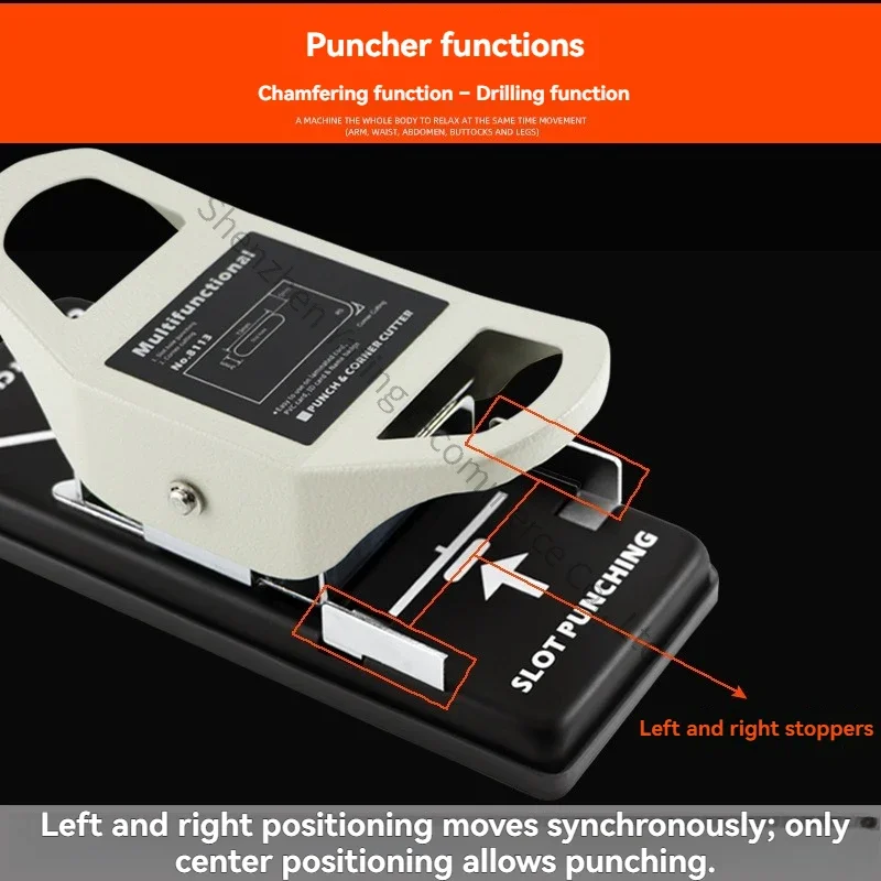 

Hole punch and R5 angle hole punch, double-ended pliers/desktop card punch, PVC flat hole beveling tool