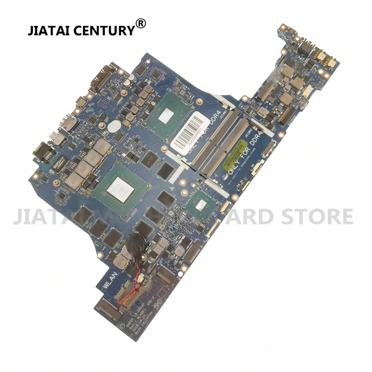 Imagem -02 - para Dell Laptop Motherboard Cn0d91r7 0d91r7 D91r7 com Sr32p I77820hk N17e-g3-a1 Gtx1080100 Funcionando Bem 17 r4 La-d753p