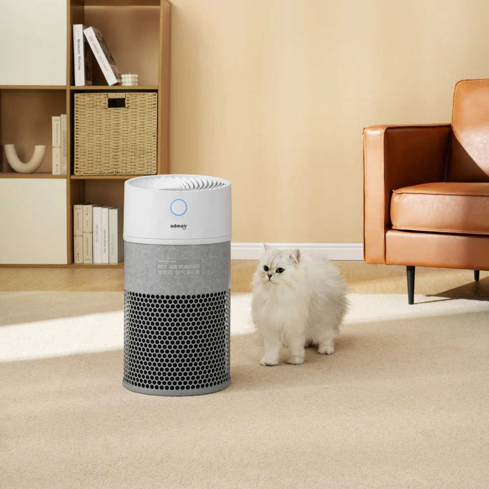 

Factory Sell Household Smart Home H13 HEPA Filter Reduce Pet Dander Smoke Pollen Pet Air Purifier