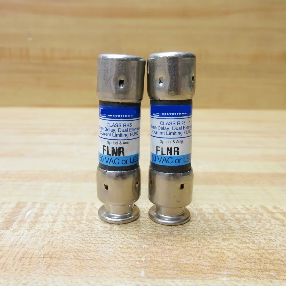 FLNR-1 Time Delay Dual Element Class RK5 Cartridge Fuse, 1A 250VAC, 1 Pack OEM