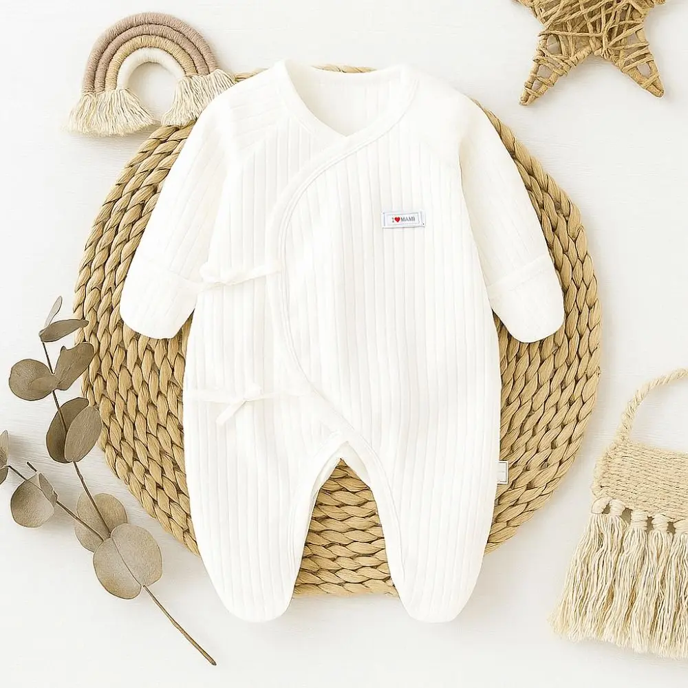 

Длинные штаны, детский комбинезон на шнуровке, повседневная одежда, хлопковый чехол для ног, лягушка, комбинезон против царапин, детский комбинезон, комбинезон для новорожденных