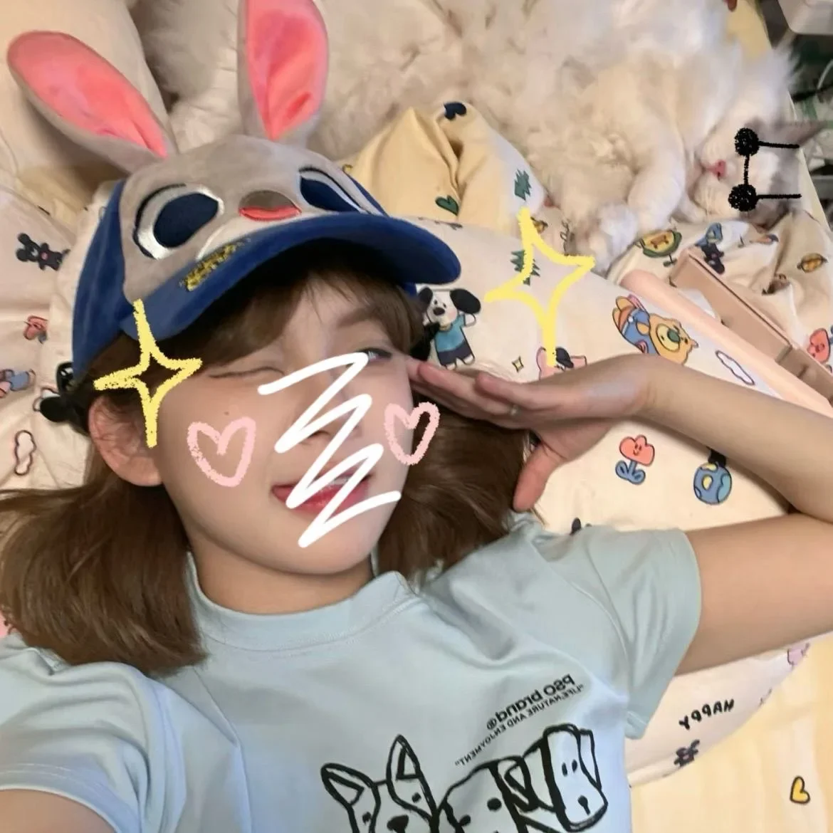 Disney Zootopia Judinick Cute cartoon baseball cap baseball cap casual travel sun visor photo hat