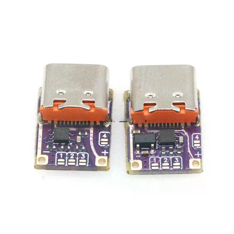 Fast Charging Module Type C Interface Trigger PD to DC PD3.0 PD3.1 QC3.0 QC3.0 Adjustable Voltage 5-48V 1PC