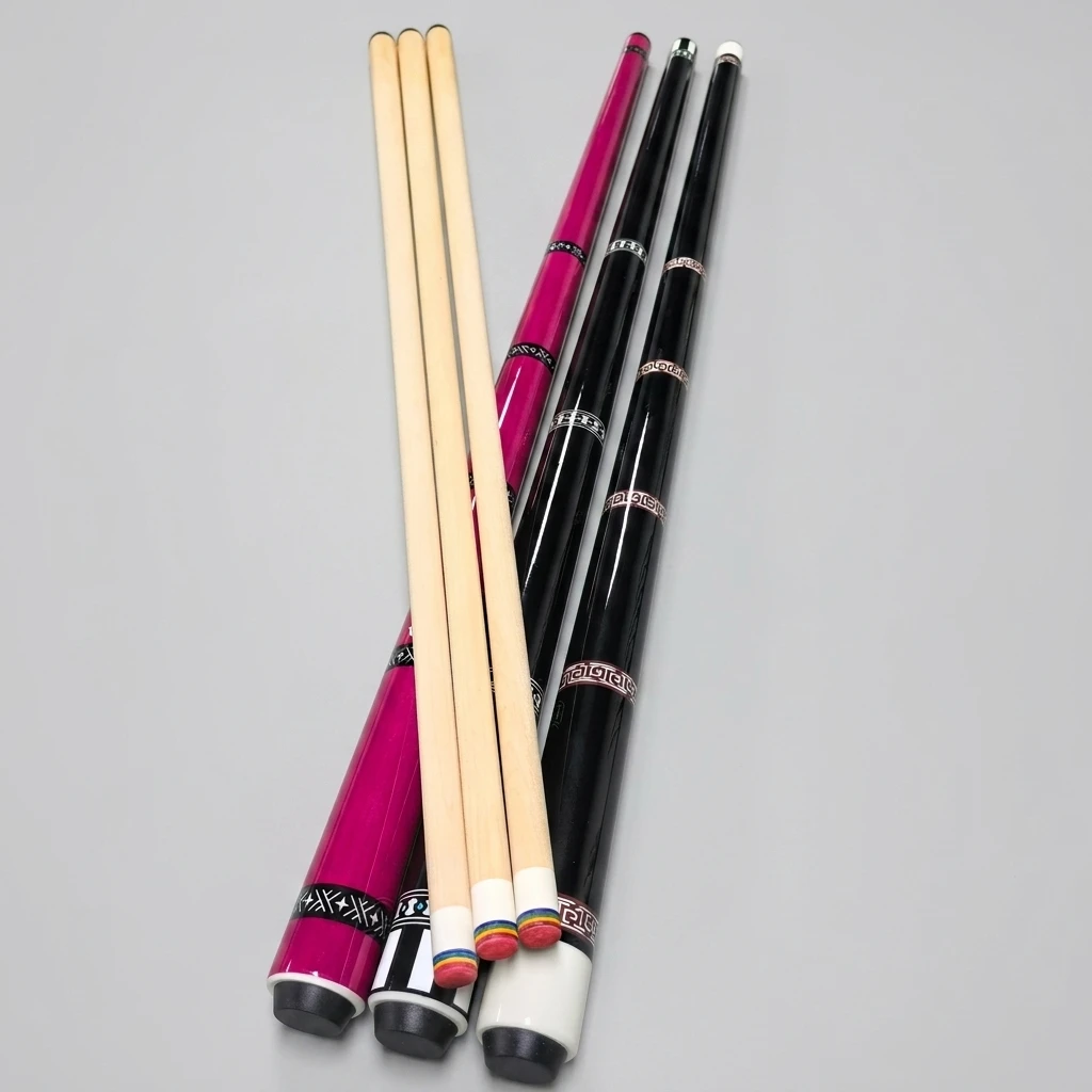 Factory Cheap 58 Inch Maple Wood Pool Cue 13mm Tip Custom Logo Billiard Stick Wholesale Ready to Ship Bulk Price Maple Pool Cue