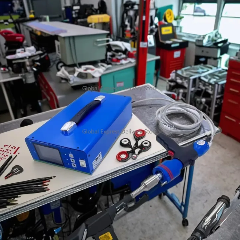 

Handheld Ultrasonic Welder 35 kHz Plastic Spot Welding Machine for Car Sun Visor Interior - Automotive Ultrasonic Machine