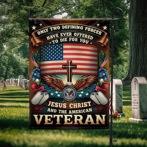 Memorial Day Veteran Flag Only Two Defining Forces Have Ever Flag Graden Flag OOV IIC