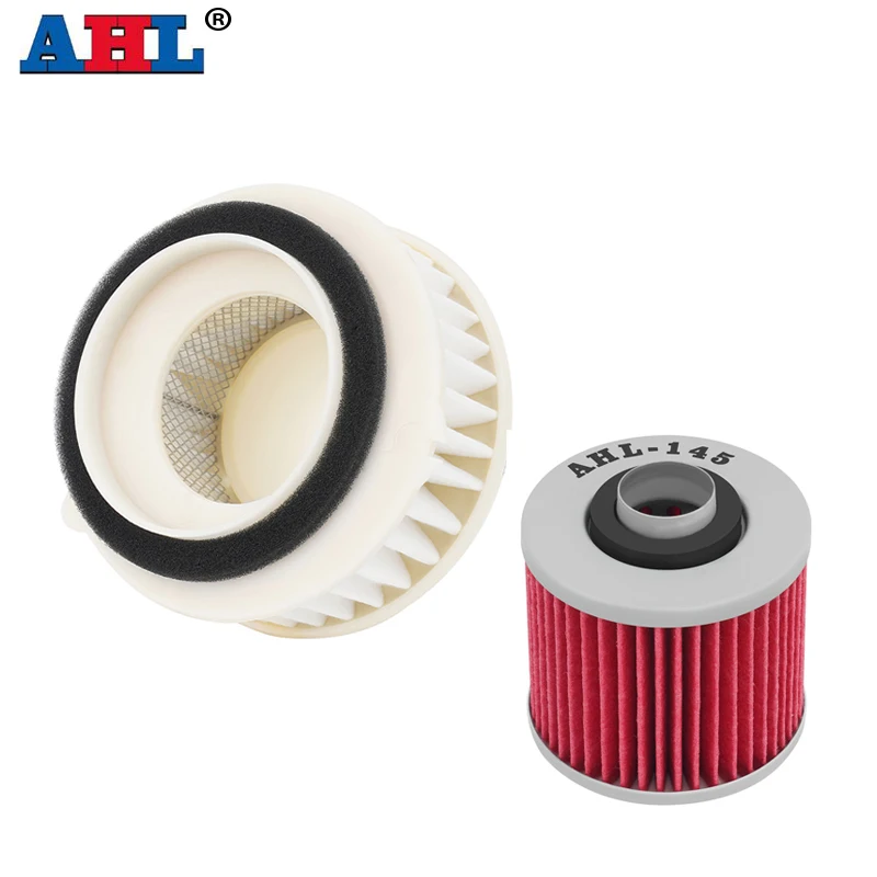 

AHL Motorcycle Air Filter& Oil Filter For YAMAHA XVS650 XVS650A XVS650AT V-Star Drag Star 4TR-14451-00 4X7134400100 4X7134400000