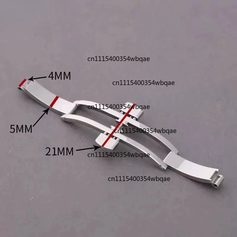 ZOCI-FOR Metal Butterfly Watch Clasp, Steel Strap Lock Buckle, Watch Band Repair Spare Parts