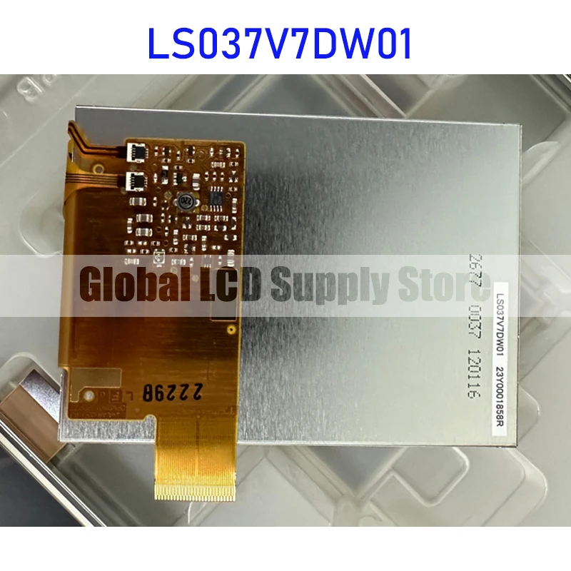 LS037V7DW01 3.7 Inch 480*640 LCD Display Screen Panel with Touch Screen 51 Pins FPC 100% Tested Brand New