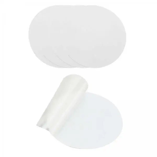

TPU Tent Repair Patch Waterproof Self Adhesive Kit Transparent Round for Swimming Ring Trampoline Beach Ball
