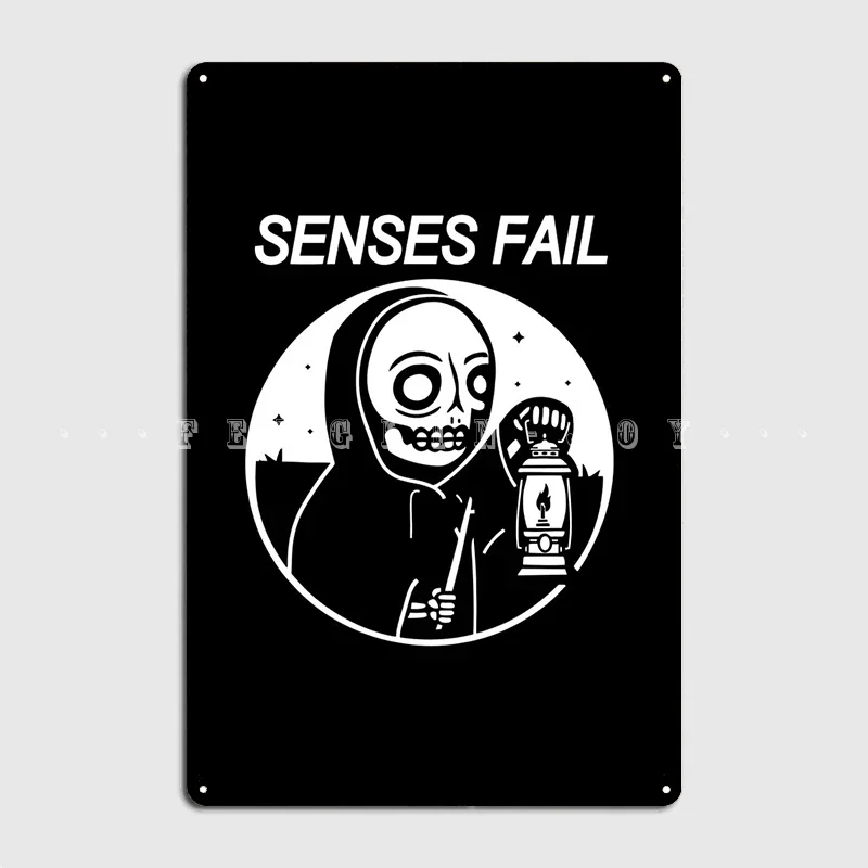 Senses Fail Metal Sign Pub Club Bar Customize Wall Decor Tin Sign Poster