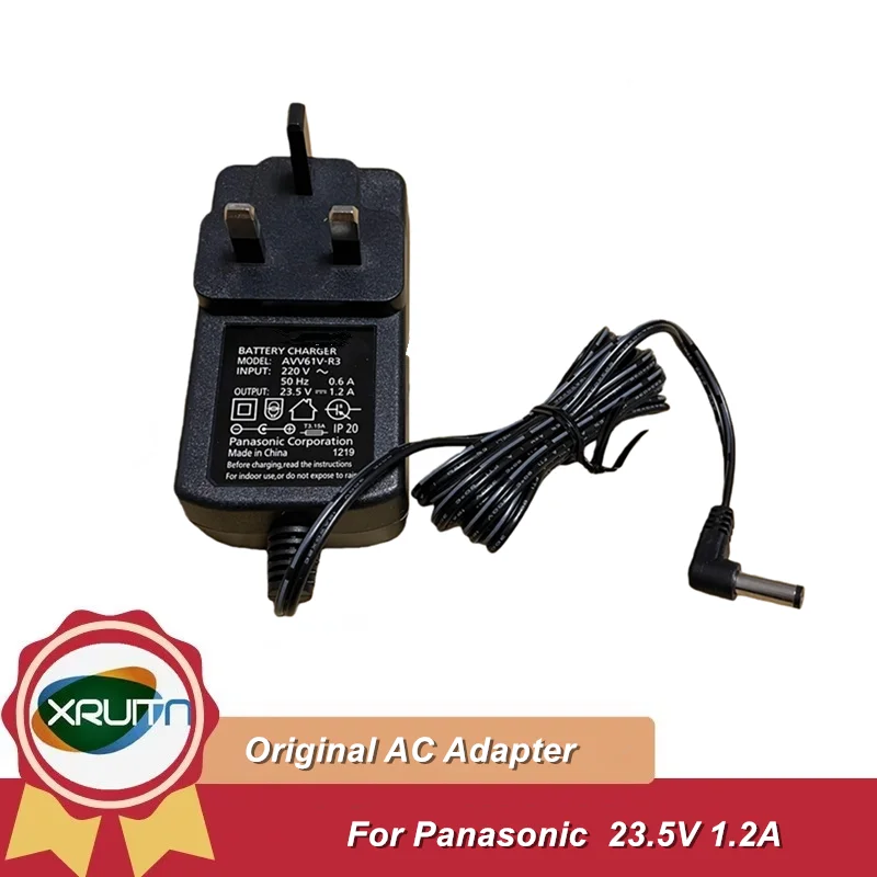 Original 23.5V 1.2A AVV61V-R3 Battery Charger For Panasonic Vacuum Cleaner Power Supply AVV61V-PW MC-8D58D