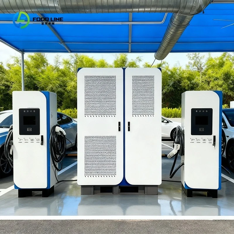Customized New Outdoor EV Charger Station 400kW CCS2*2 Split-type High-Power DC IP54