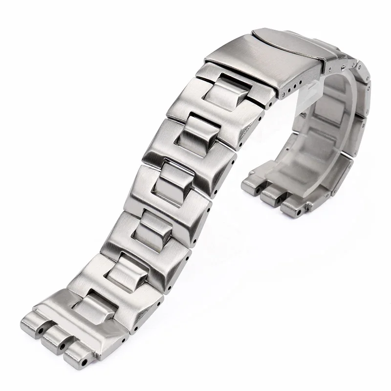 Solid Stainless Steel Watch Band for Swatch Ygs749g Student Ceramic Strap Metal Steel Belt Men\'s Women\'s Watch Chain 17mm 19mm