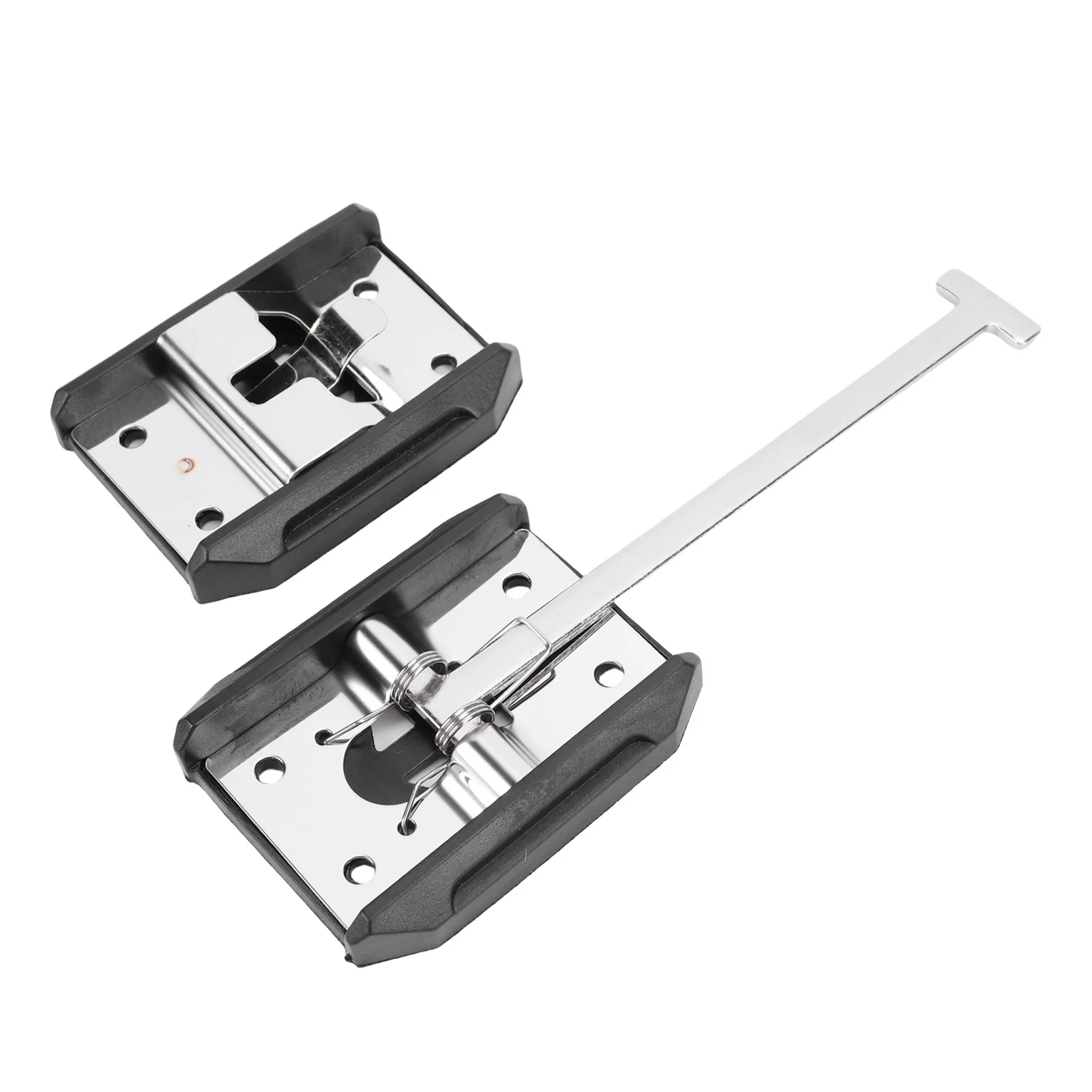 RV باب الصيد T باب الدخول سميكة 304 الفولاذ المقاوم للصدأ RV دخول الباب الصيد حامل لمقطورة السفر