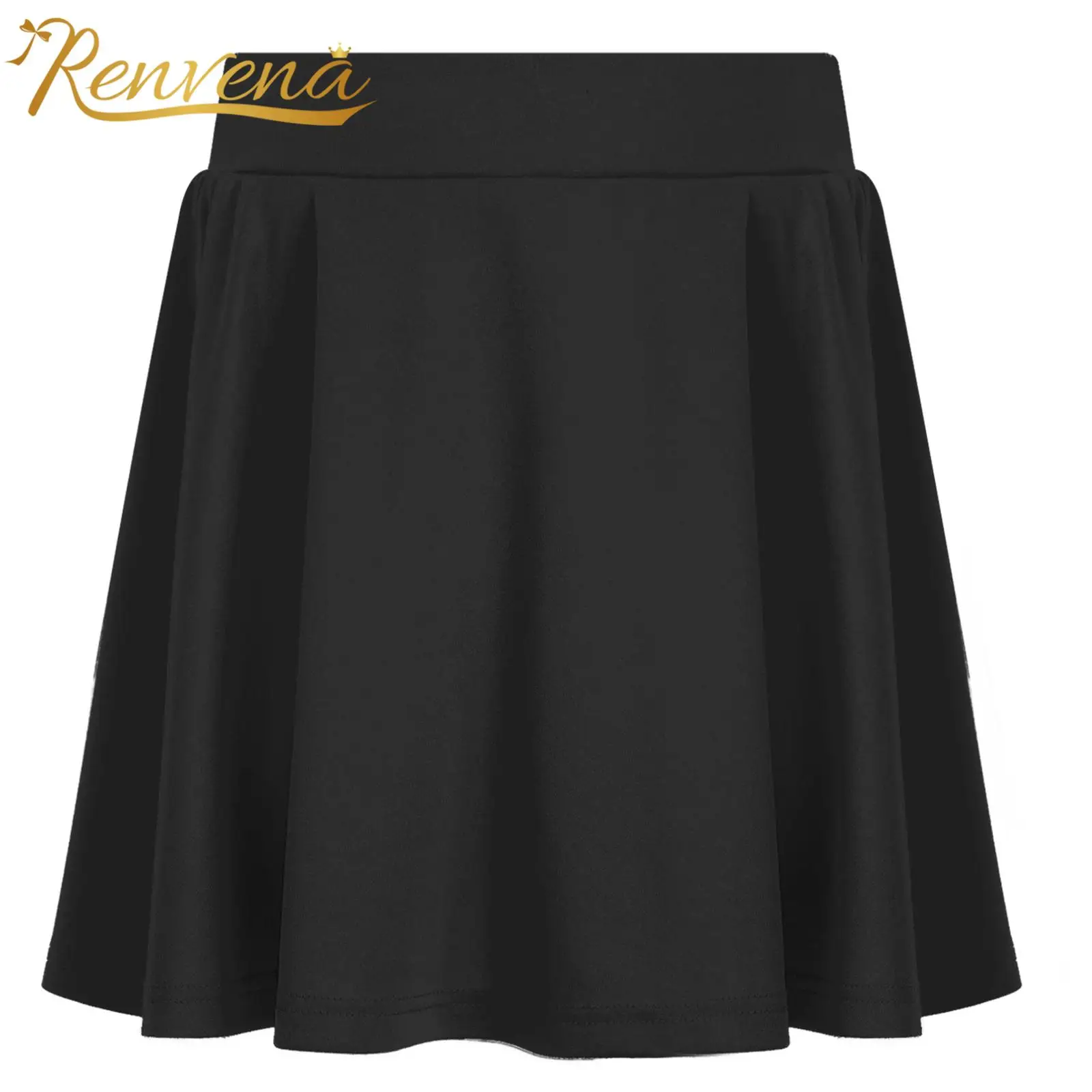 Kids Girls Athletic Skirts with Shorts High Waist with Drawstring Pleated Skirt for Golf Workout Badminton Sport Tennis Skorts