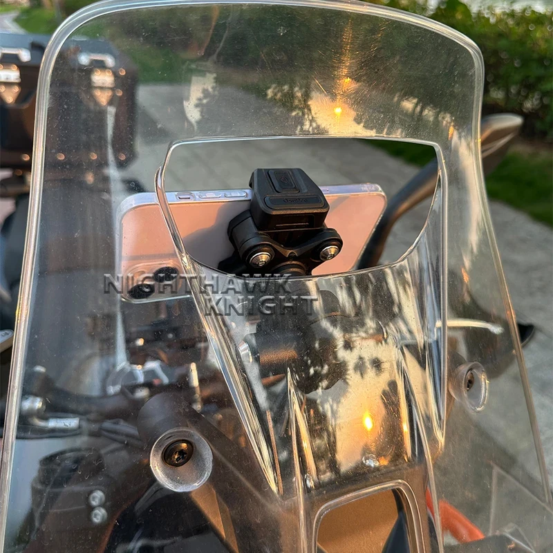 For Tiger 900 GT PRO 2021-2024 TIGER1200 Tiger 850 2021- Motorcycle Rotatable Phone Holder Shock Absorber GPS Navigation Bracket