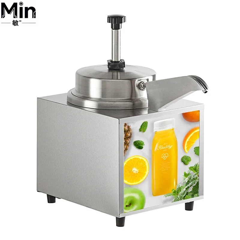FZ-04B Cheese Sauce Pump 4.4L Heated Thermostat Cheese Dispenser Insulation Barrel Fructose Squeeze Dispenser