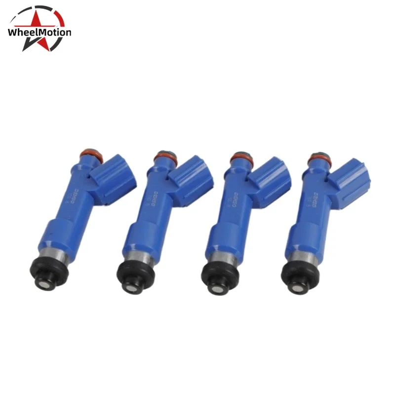 OEM 23250-21040 4PCS Engine Parts Fuel Supply System Fuel Injector For Toyota Yaris 1.5L 06-17 Corolla Matrix Pontiac Vibe 1.8L