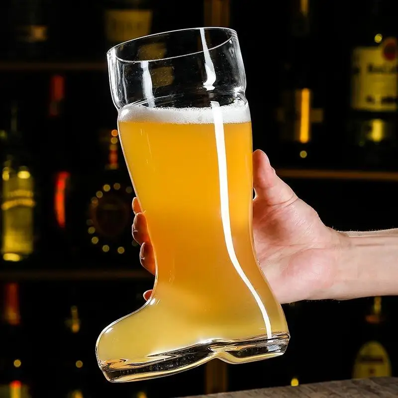 Big Boot Cup Craft Boots Beer Cup Creative Large Capacity Glass Large