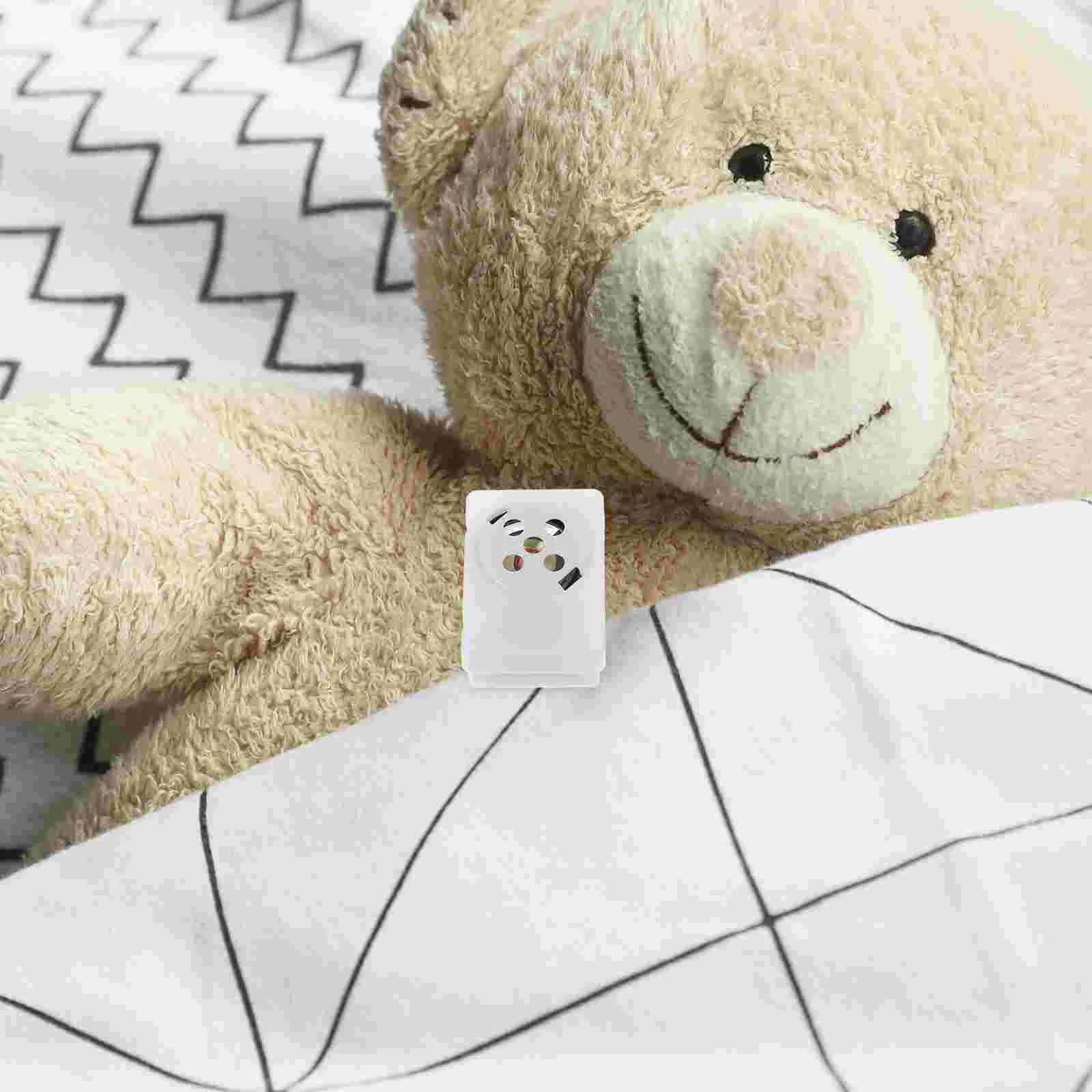 

4 Pcs Music Box Movement Component for Plush Toys Sound Recorder Clear Recording Creative Design Small Lightweight Accessory