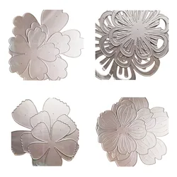 YINISE SCRAPBOOK Metal Cutting Dies For Scrapbooking Stencils Flowers DIY PAPER Album Cards Making CRAFTS Embossing Die CUT NEW