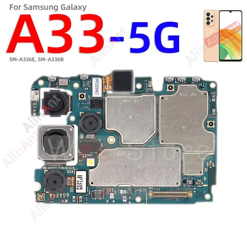 AiinAnt Back Front Small Wide Macro Depth Main Rear Camera Flex Cable For Samsung Galaxy A33 5G A336B A336U