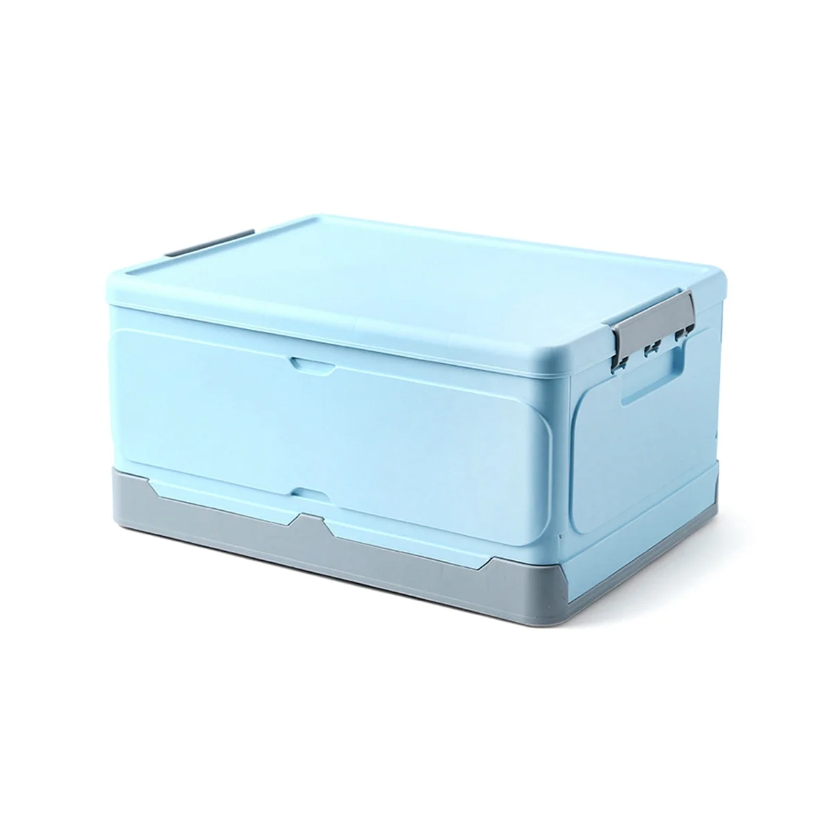 

Folding Storage Box Plastic Book Toy Capacity Portable Car Storage Box Closet Organizer Stackable Box