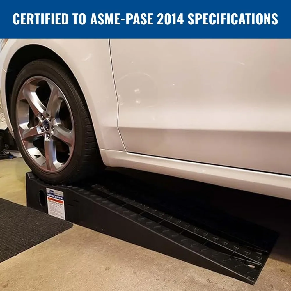 Detachable Removable Poly Black Car Ramp Set with 3.6 Tons Load Rating
