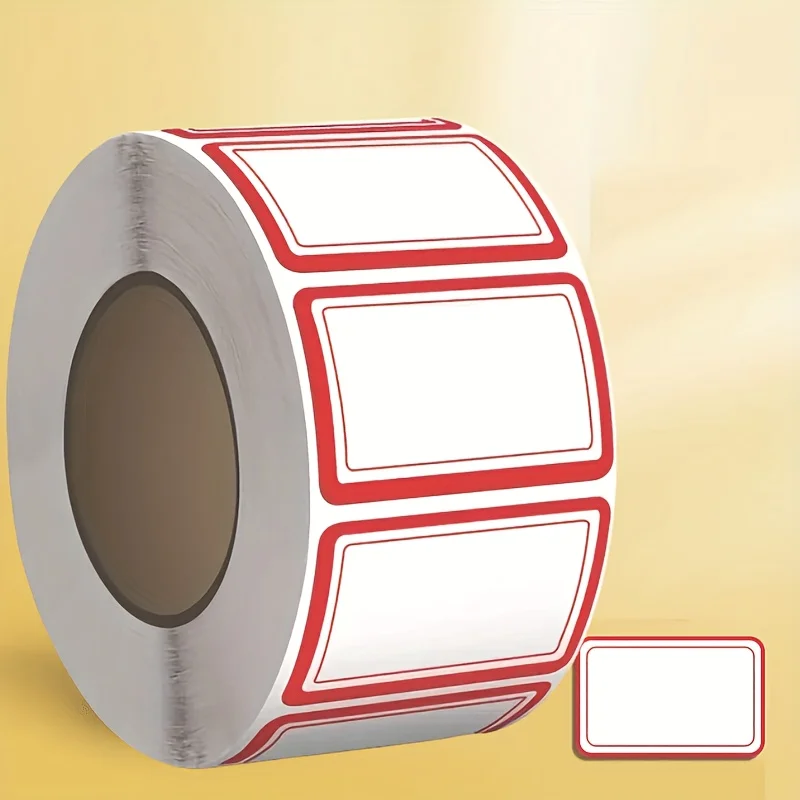 500pcs Freezing Labels - No Residue Peel & Stick, Waterproof & Oil-Resistant - Freezer, Fridge, Pantry, Kitchen Organization