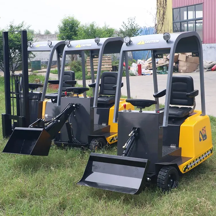 Other Products For Park Entertainment Indoor Amusement Construction Equipment Playground Electric Car Rideable Bulldozers