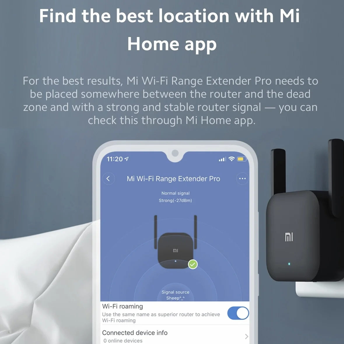 Neuer original xiaomi wifi verstärker pro 300m 2,4g repeater netzwerk expander range extender roteader mi drahtloser wi-fi router