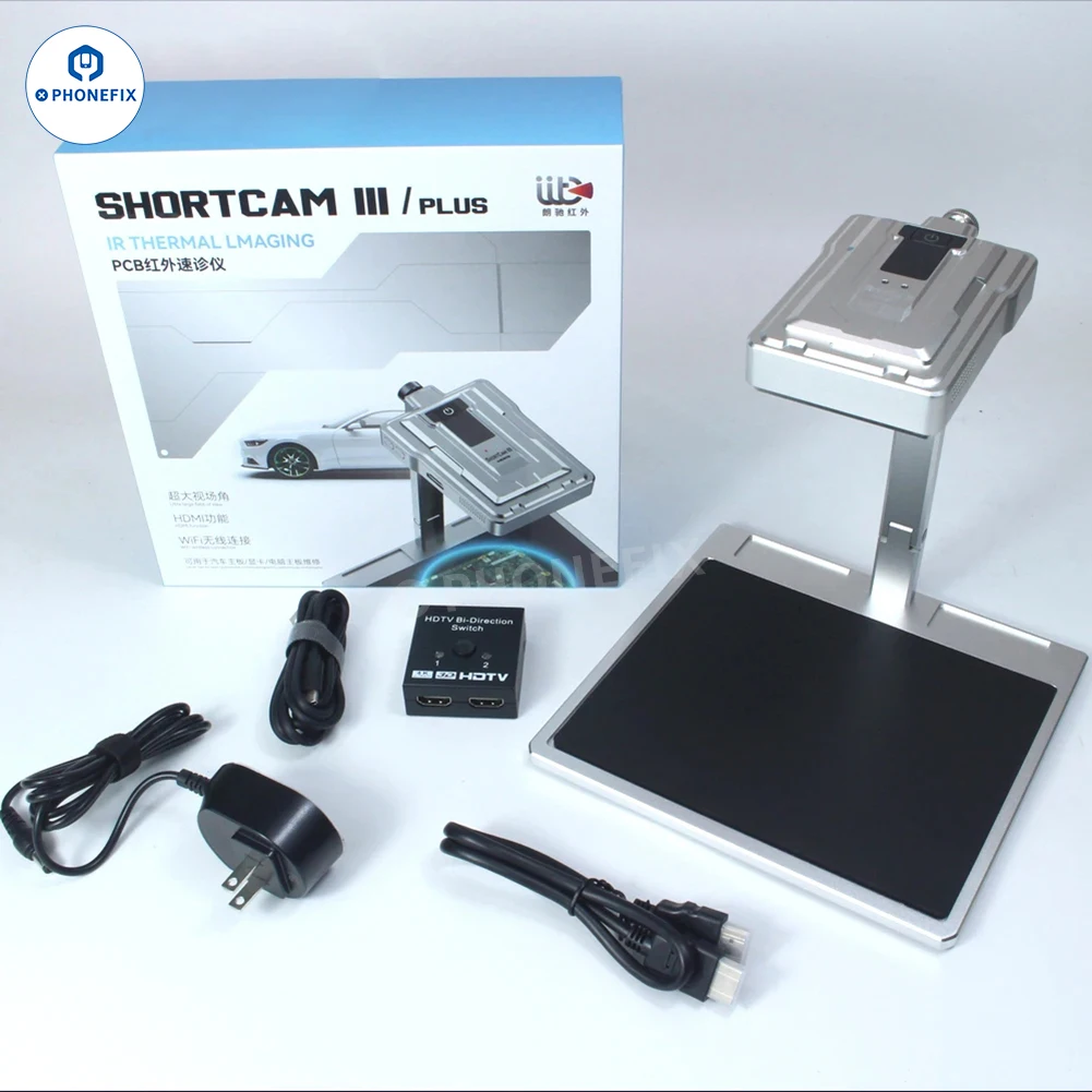 Langchi-Shortcam IIIサーマルカメラ,4k,256x192,自動車電話,タブレット修理,PCB赤外線,迅速な診断