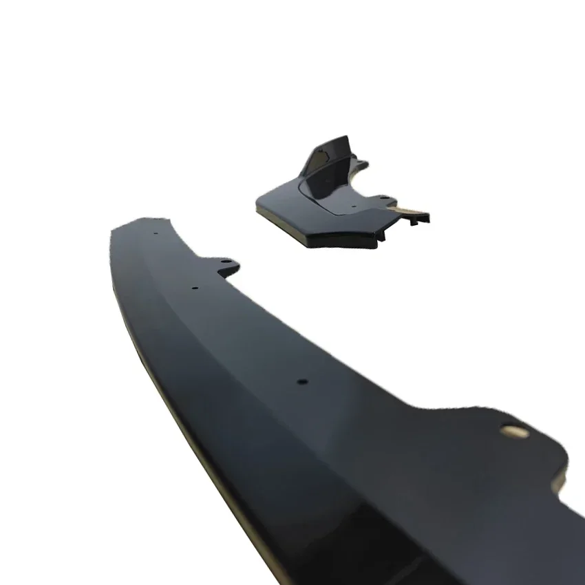 For Kia Stinger GT 2018-2023 Front Bumper Spoiler Lip Lower Body Kit Diffuser Splitter Tuning Guard Black Style Car Accessories view 4