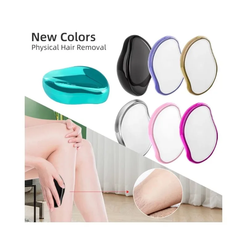 New Physical Nano Glass Epilator Exfoliator Senseless Hair Removal Tool Painless Hair Removal No Skin Damage Hair Sharpener