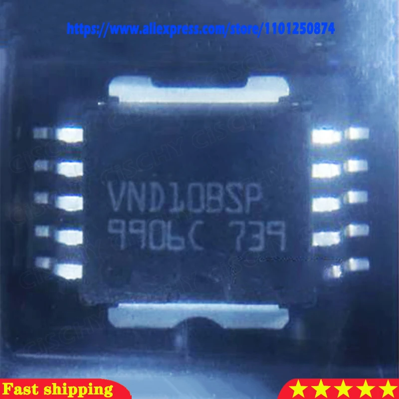 

4pcs/lot VND10BSP VND10B VND10 HSOP10 In Stock
